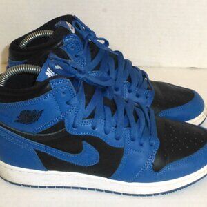 Nike Air Jordan Retro High OG GS Youth Size: 6.5Y Dark Marina Blue 575441-404